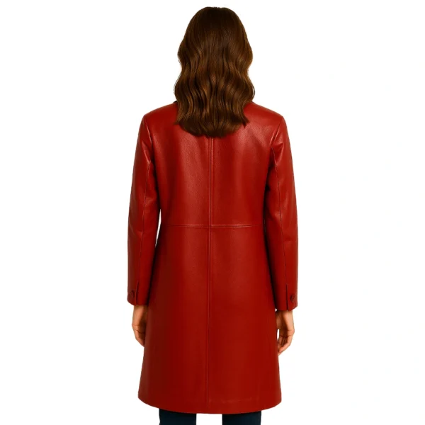 womens-red-trench-coat
