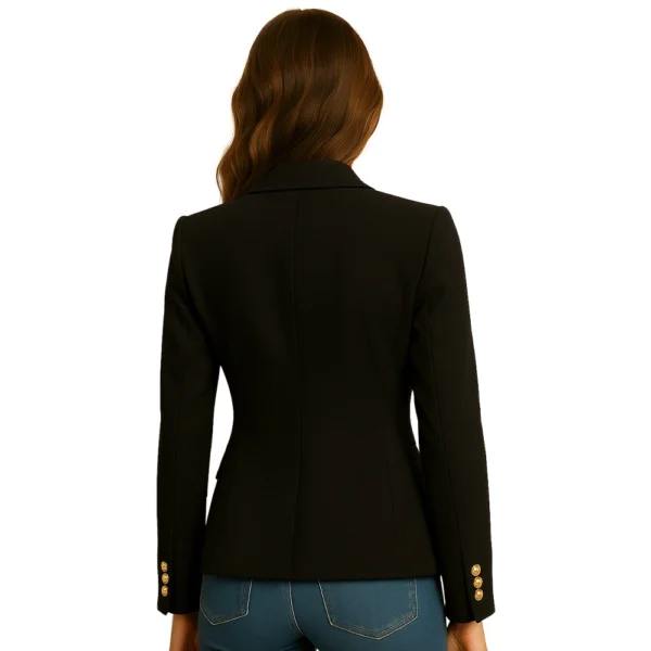 black-two-button-blazer