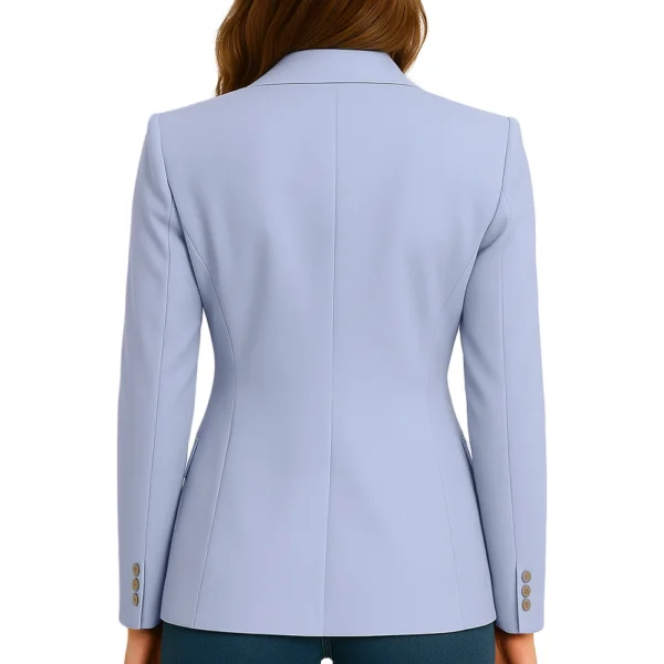 casual-women-teal-blue-blazer