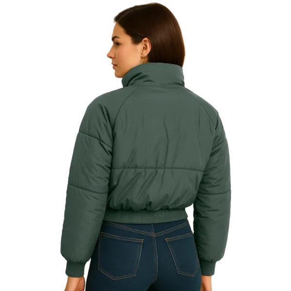 womens-green-puffer-down-jacket