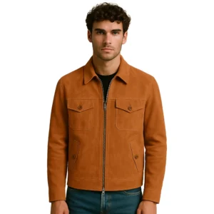 simple-style-mens-brown-suede-jacket