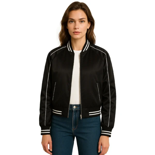 womens-black-striped-jacket