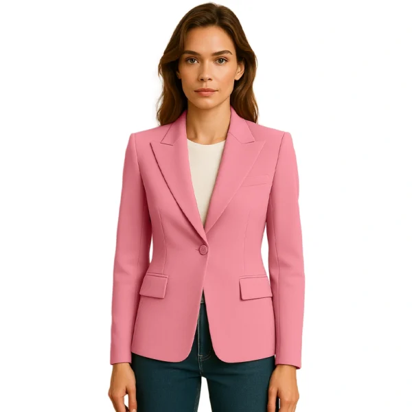 womens-casual-pink-blazer