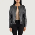 black-collarless-jacket black-collarless-jacket