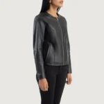 black-collarless-leather-jacket black-collarless-leather-jacket