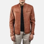 brown-leather-biker-jacket brown-leather-biker-jacket