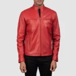 classic-ionic-red-leather-biker-jacket classic-ionic-red-leather-biker-jacket