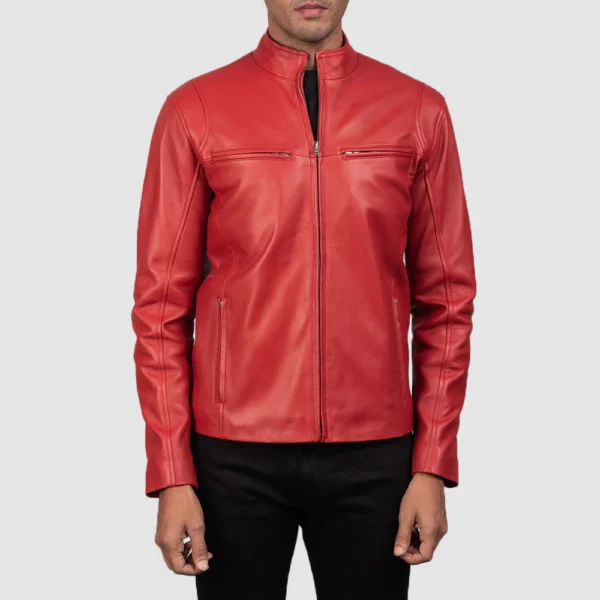 classic-ionic-red-leather-biker-jacket classic-ionic-red-leather-biker-jacket