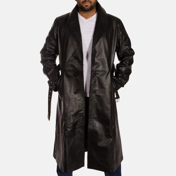 hooligan-black-leather-trench-coat