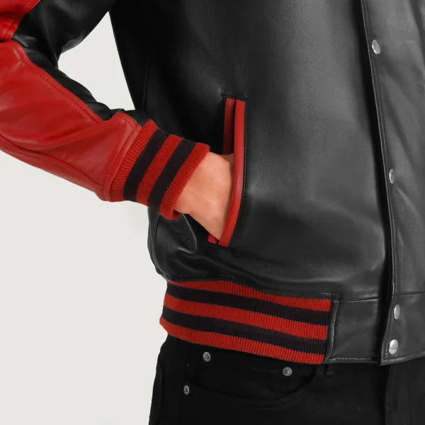 leather-red-black-jacket