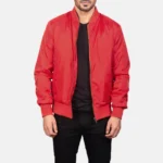 red-bomber-jacket red-bomber-jacket