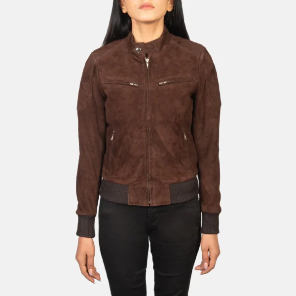 womens-brown-suede-jacket