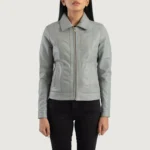 womens-classic-grey-leather-vixen-jacket Vixen Jacket