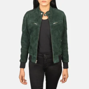 Green Suede Jacket