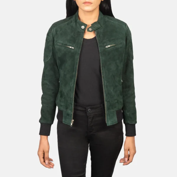Green Suede Jacket
